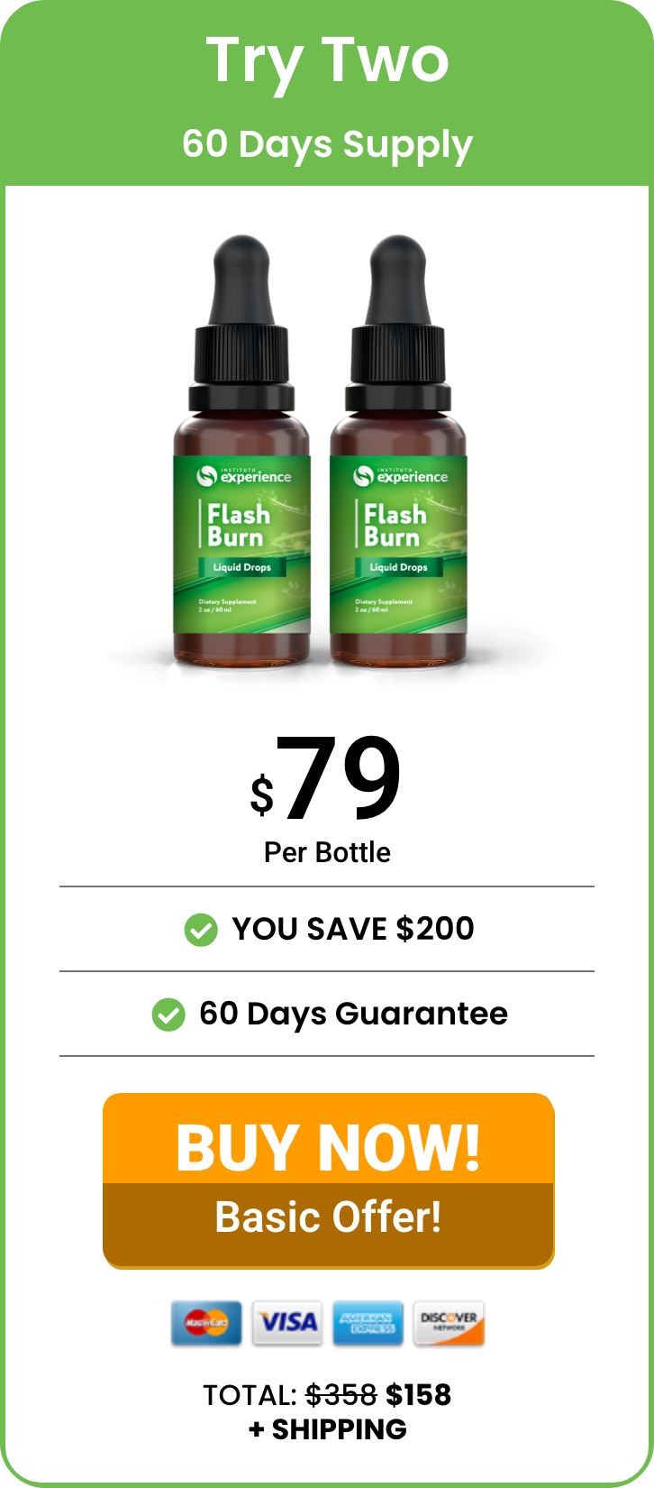 Flash Burn 60 day supply